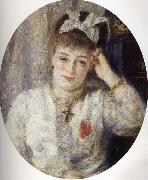 Pierre Renoir Marie Meunier painting